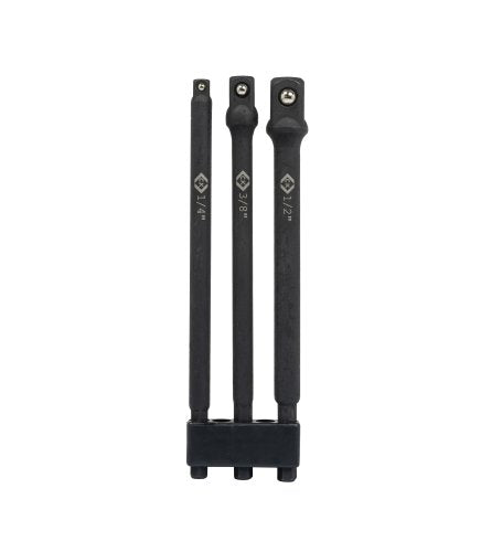 C.K Vorteck Impact Socket Adaptors 150mm 3 Piece T4572