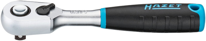 Hazet 1/4in Drive Hiper Fine-Tooth Reversible Ratchet Safety Locking 863HPS