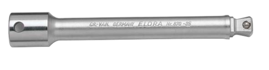 Elora Extension Bar 3/8in swivelling 125mm 870-35V