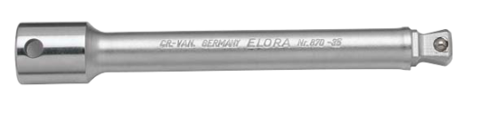 Elora Extension Bar 3/8in swivelling 75mm 870-3V