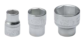 Elora Socket 3/8in hexagon 871-M 24mm