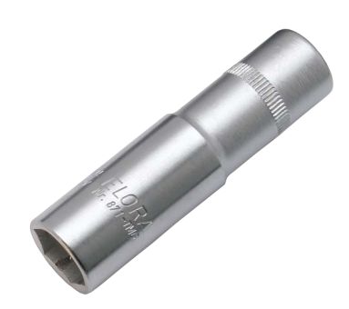 Elora Spark Plug Socket 3/8in extra deep magnetic 871TMG-18mm