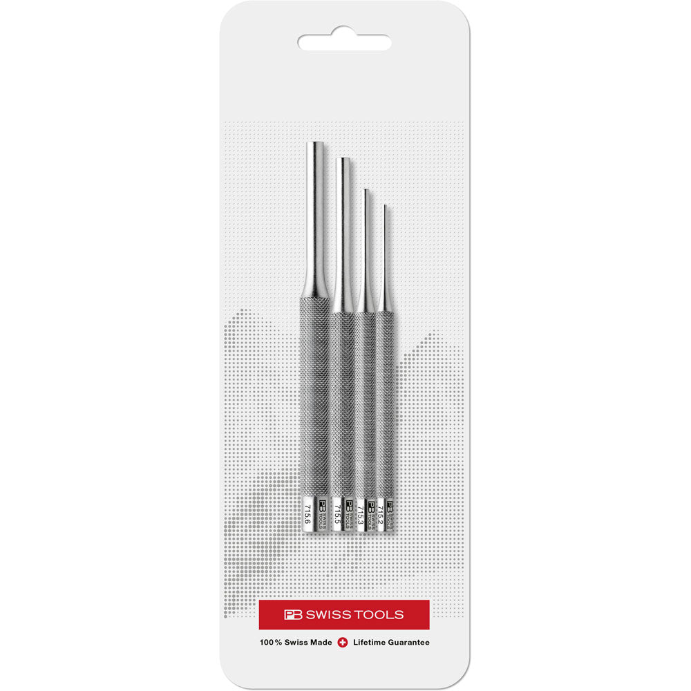 PB Swiss 4 Pce Safety Pin Punch Set in Skin Pack For Sale Online ...