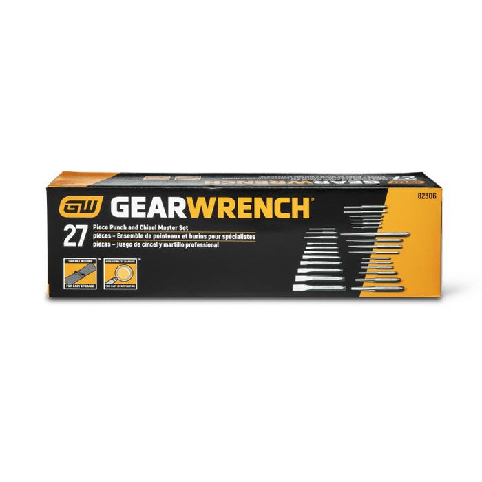 Gearwrench 27 Piece Punch and Chisel Set 82306