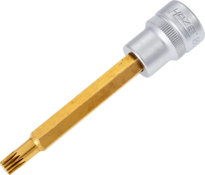 Hazet 3/8in Screwdriver Socket with Internal Serration Profile (XZN) 8808LG-6 M6