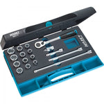 Hazet 17 Pce 3/8in Metric Socket Set 880/17