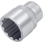 Hazet 3/8in 12 Point Socket 3/4in 880AZ-3/4