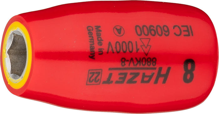 Hazet 3/8in Hexagon Socket 8mm 880KV-8 