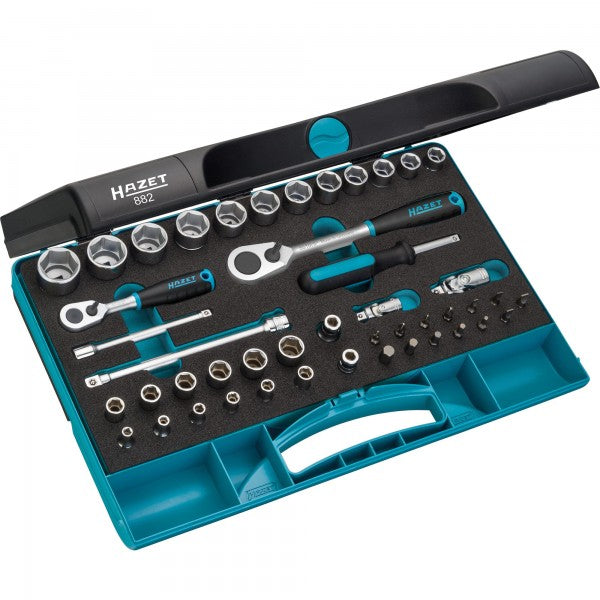 Hazet 46 Pce Mixed Drive Socket Set 882