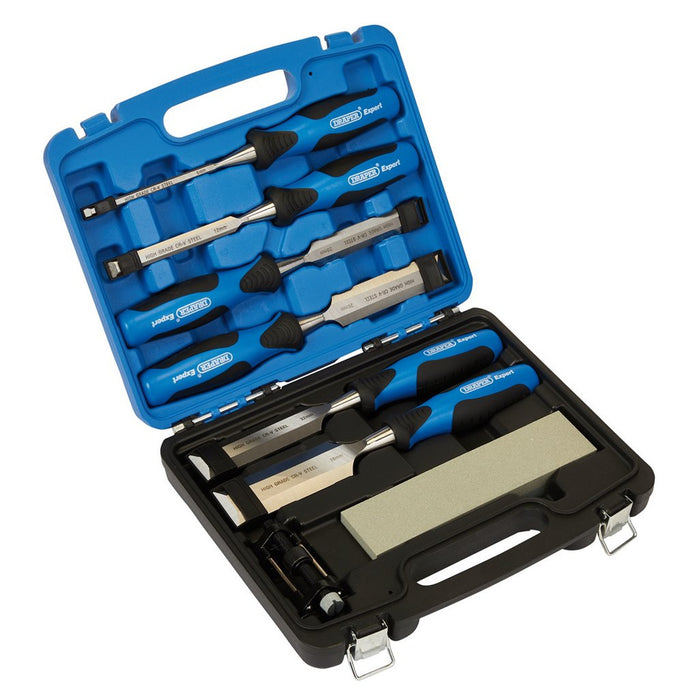 Draper Expert Soft Grip Wood Chisel Kit 140mm, 8 Pce