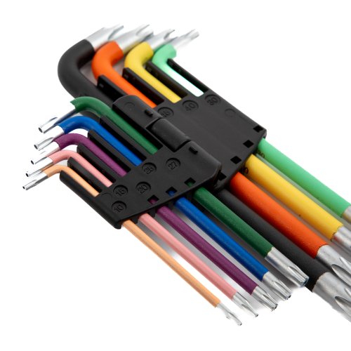 C.K Coloured Torx Tamper Proof Key Set 9 Piece T4450