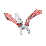 Leatherman 7 Tool Skeletool CX Lightweight Multi-Tool with Knife Blade Guava