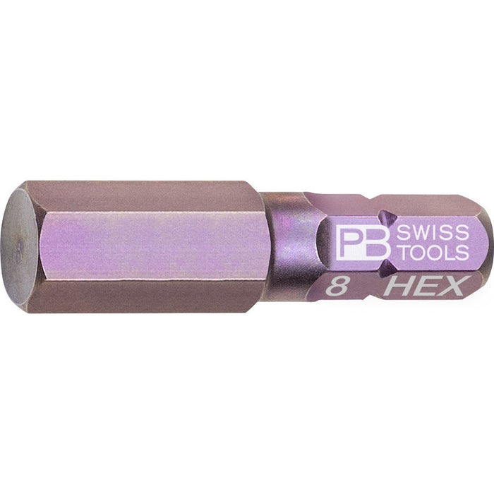 PB Swiss Tools 1/4" PrecisionBit For Torx T7 Screws - Nanocoating, Swiss-Made
