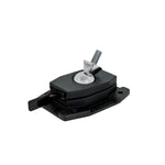 Bernstein Ball Joint Base SPANNFIX for Screwing on Threaded Ends 25mm Black