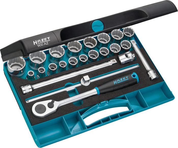 Hazet 23 Pce 1/2in Imperial Socket Set 900AZ