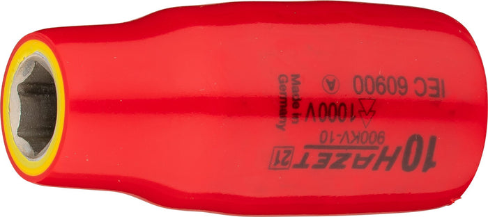 Hazet 1/2in 10mm VDE Hexagon Socket 900KV-10 
