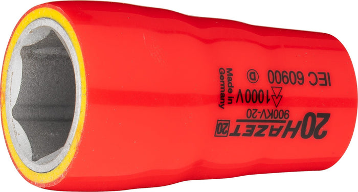 Hazet 1/2in 20mm VDE Hexagon Socket 900KV-20 