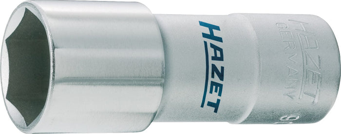Hazet 1/2in Spark Plug Socket 900MGT Outside Hexagon Profile 20.8mm (13/16in)