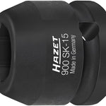 Hazet 1/2in Impact Hexagon Socket 15mm 900SK-15 