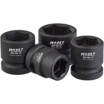 Hazet 4 Pce 1/2in Metric Impact Socket Set 900SS/4