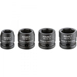 Hazet 4 Pce 1/2in Metric Impact Socket Set 900SS/4