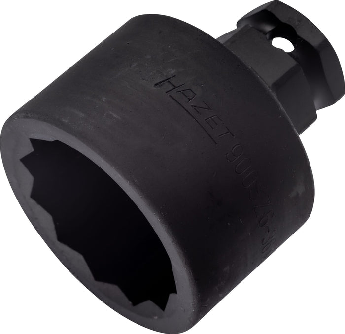 Hazet 1/2in Impact Socket 12-Point 36mm 900SZ6-36 Outside Hexagon 24mm 