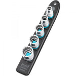 Hazet 5 Pce 1/2in Smartrail Metric 12 Point Socket Set 900Z-SR/5