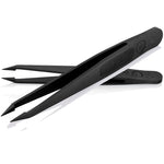 Knipex Plastic Tweezers ESD Black