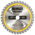 Dewalt Saw Blade Construction 184mm X 36T (16/20mm)