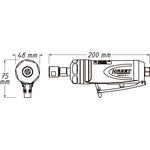 Hazet Die Grinder Straight Design 9032P-1