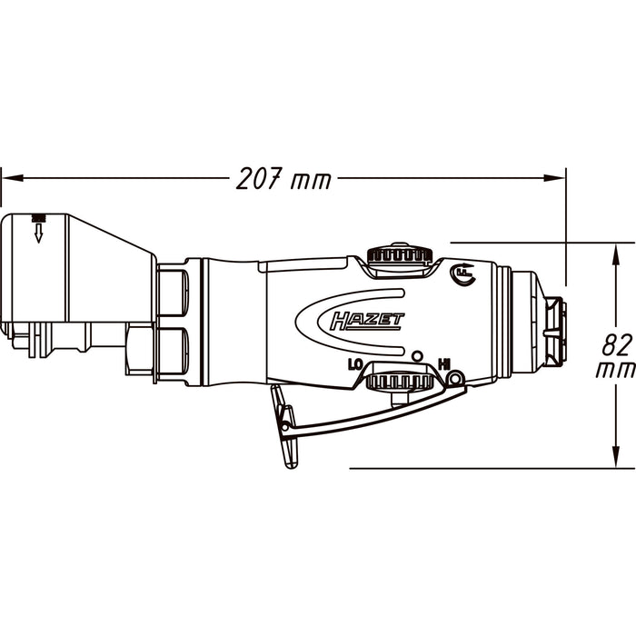 Hazet Angle Grinder 9033-10