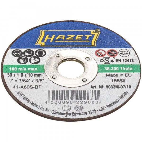 Hazet 10 Pce Cut-Off Wheels ⌀ 50mm 9033M-07/10