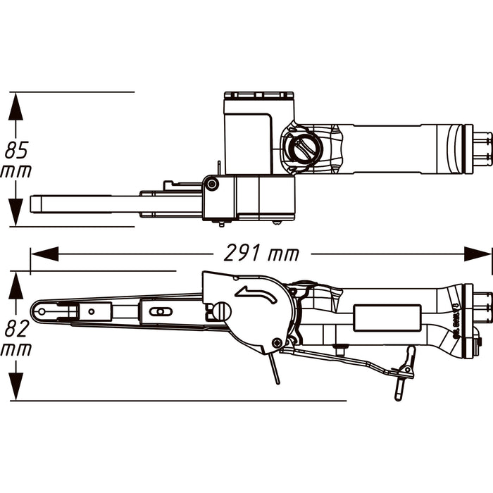 Hazet Belt Sanders 9033N-4