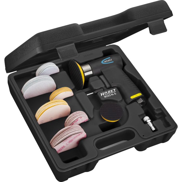 Hazet Mini Orbital Sander Set 9033N-5