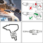 Hazet Angle Grinder 9033P-8