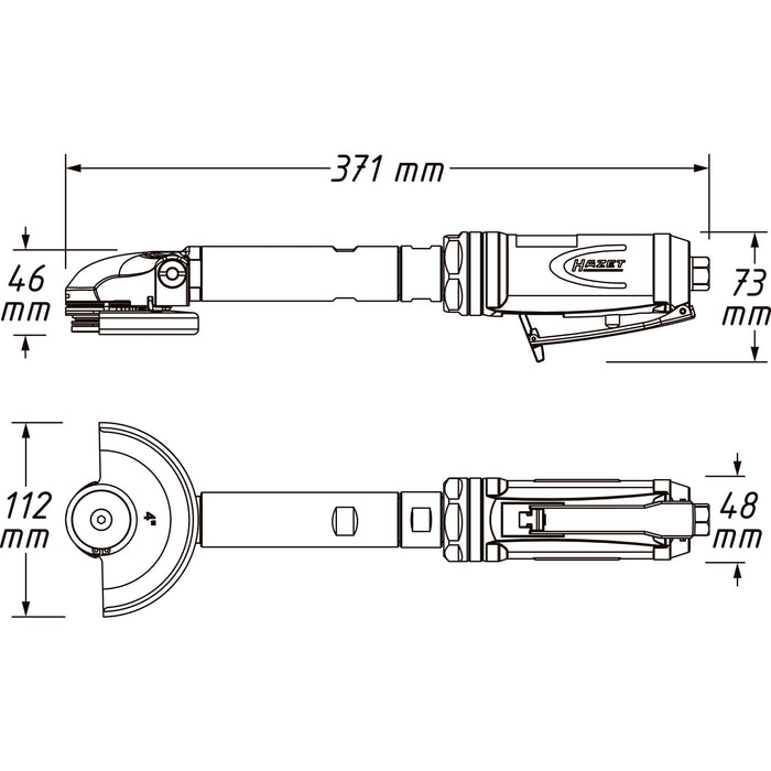 Hazet Angle Grinder 9033P-8