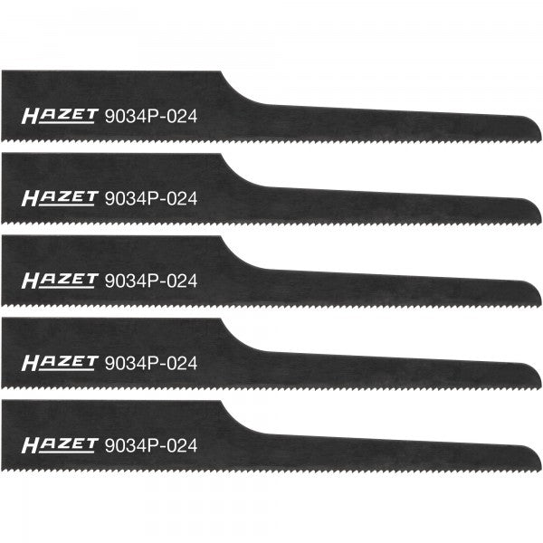 Hazet Sabre Saw Blades 24 Teeth 5X 9034P-024/5