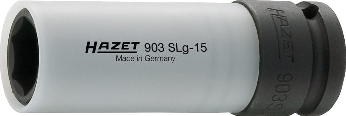Hazet 1/2in Deep Impact Hexagon Socket 15mm 903SLG-15 