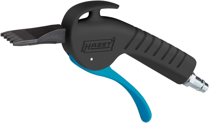 Hazet Air Blow Gun Quiet With Wide Flat Nozzle 9040P-5