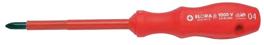 Elora VDE-Screwdriver cross slot 910-PH 0