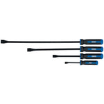 Draper 'Pound Thru' Soft Grip Pry Bar Set, 4 Pce
