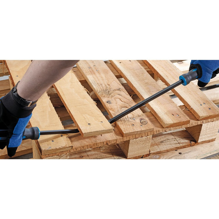 Draper 'Pound Thru' Soft Grip Pry Bar Set, 4 Pce
