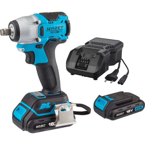 Hazet 4 Pce 1/2in Mini Cordless Impact Wrench Set 18V 270Nm 9212M-1/4