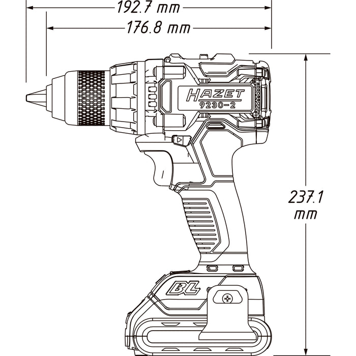 Hazet Cordless Drill 9230-010