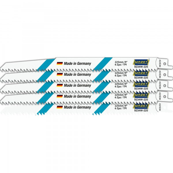 Hazet 5 Pce Saw Blade Set 9234W-225/5