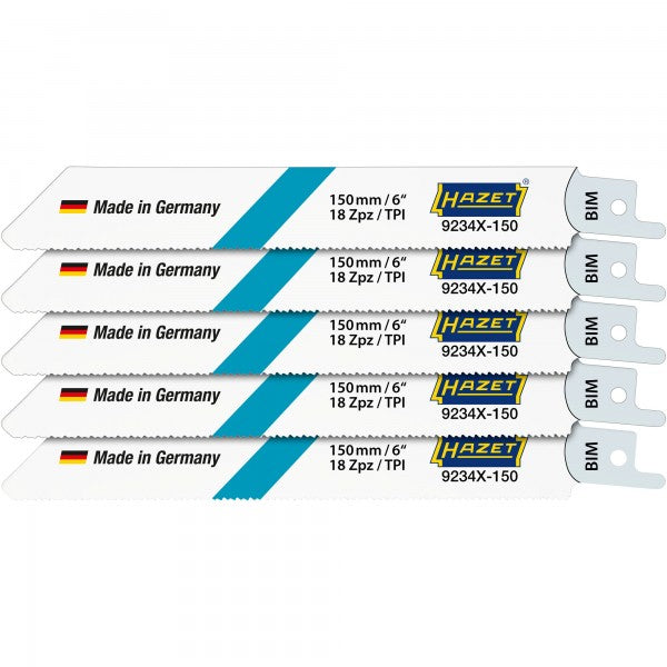 Hazet 5 Pce Saw Blade Set 9234X-150/5