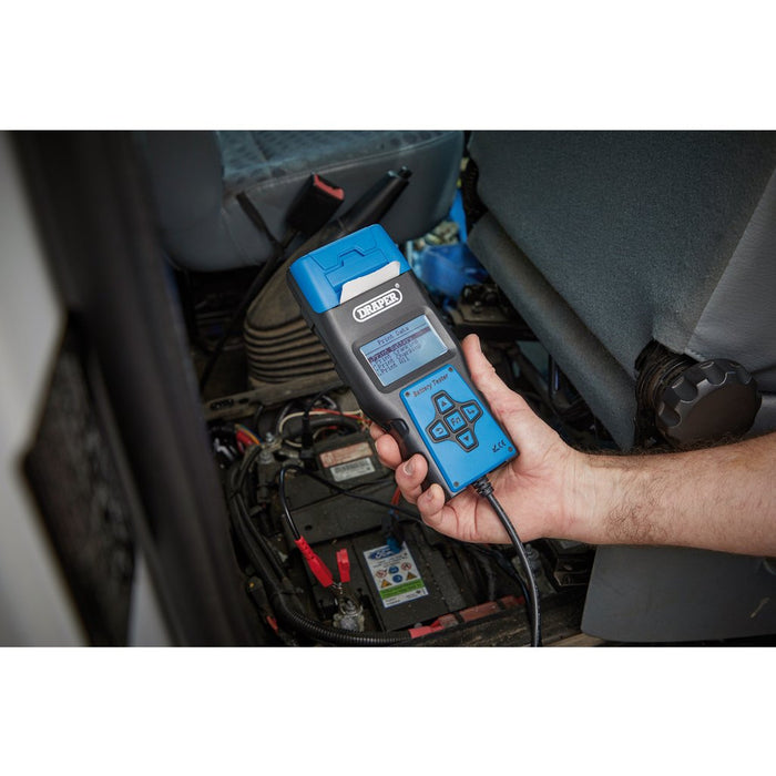 Draper Battery Tester With Printer