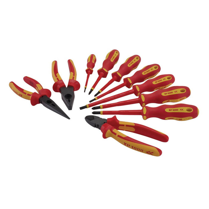 Draper XP1000 VDE Screwdriver & Pliers Set, 10 Pce