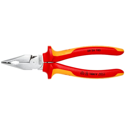 Knipex 08 26 185 Needle-Nose Combination Pliers