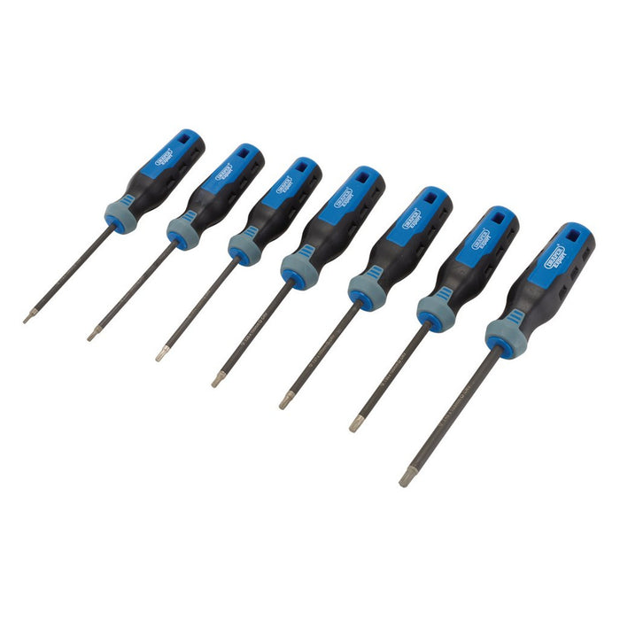 Draper Expert TX-STAR Diamond Tipped Torx Screwdriver Set, 7 Pce